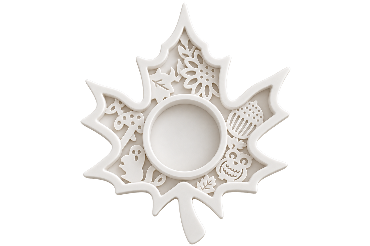 Bougeoir Feuille d'Automne