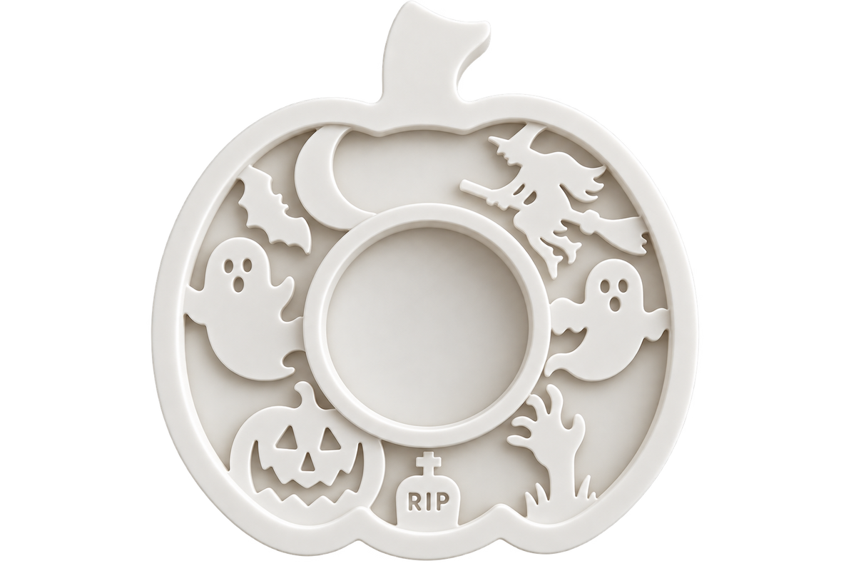 Bougeoir Citrouille d'Halloween